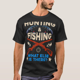 Camiseta Caza Y Pesca De Pescadores Y Cazadores