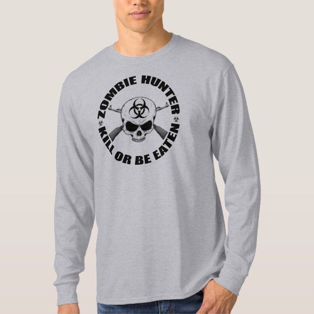 Camiseta Cazador 2 del zombi (Anverso)