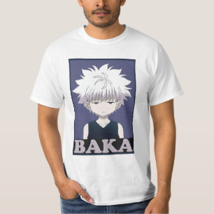 Camiseta " Cazador amarillo X Cazador Killua Zoldyck Baka "