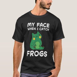 Camiseta Cazador Anfibio Cazador de Ranas Amante de Sapos