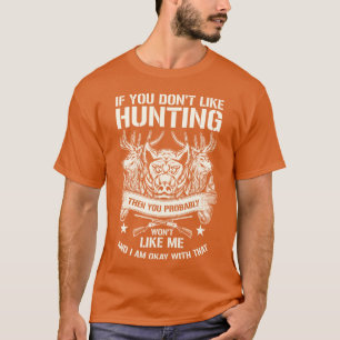Camiseta Cazador de animales salvajes disparando a amigos