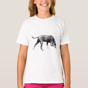 Camiseta Cazador de aromas - Realismo monocromo