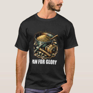 Camiseta Cazador de arroyo de búsqueda de oro batear por la
