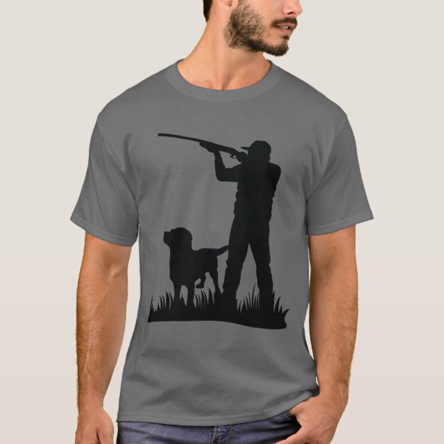 Camiseta Cazador de aves (Anverso)