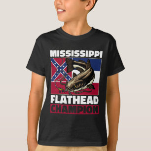 Camiseta Cazador de bagre cabezón Papá pescando bagre
