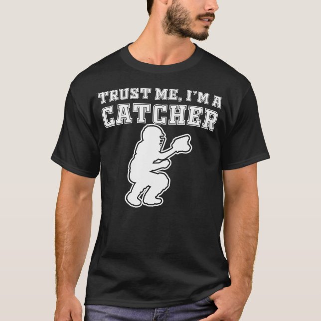 Camiseta cazador de béisbol Créeme, soy un cazador (Anverso)