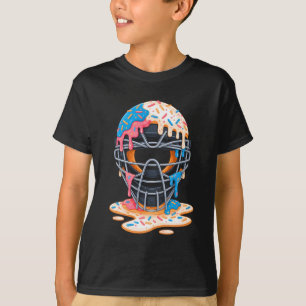 Camiseta Cazador de béisbol Máscara Crema de Hielo Drin Béi