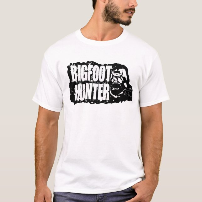 CAMISETA CAZADOR DE BIGFOOT (Anverso)