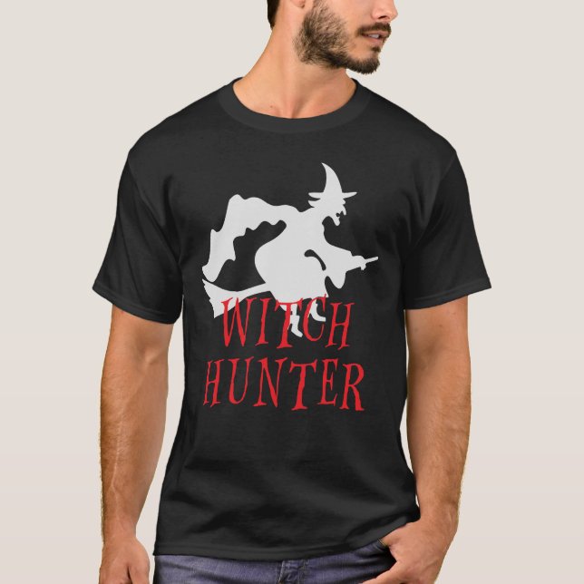 Camiseta Cazador de bruja (Anverso)