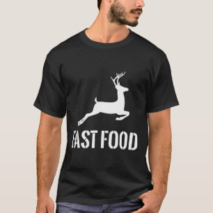 Camiseta Cazador de ciervos de comida rápida regalo diverti