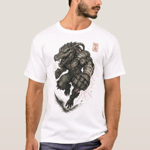 Camiseta Cazador de cocodrilos Cyberpunk