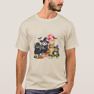 Camiseta Cazador de demonios Kawaii Mapache & Amigos – Espe