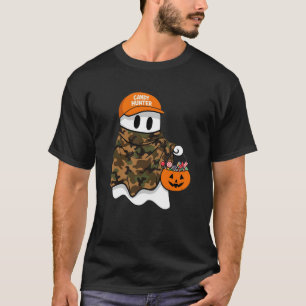 Camiseta Cazador de Dulces Camuflaje Fantasma Halloween Tru