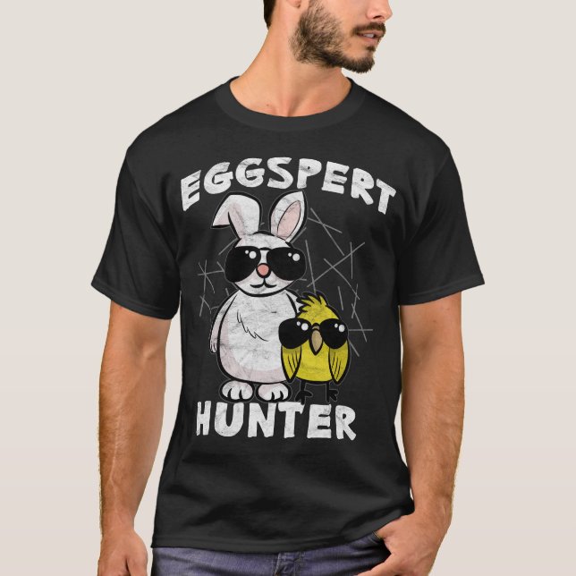 Camiseta Cazador de Eggspert (Anverso)
