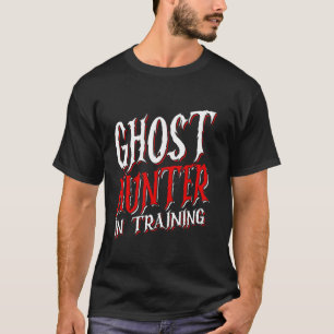 Camiseta CAZADOR DE FANTASMA EN FORMACIÓN Investigador para