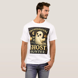Camiseta Cazador de Fantasmas Profesional Divertido Gráfico