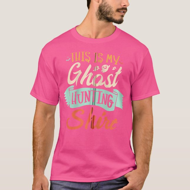 Camiseta Cazador de Fantasmas Zip (Anverso)