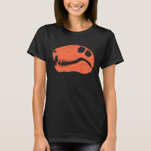 Camiseta Cazador de fósiles de cráneo de Dimetrodon