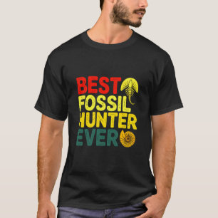 Camiseta Cazador de Fósiles Paleontología Geología Coleccio