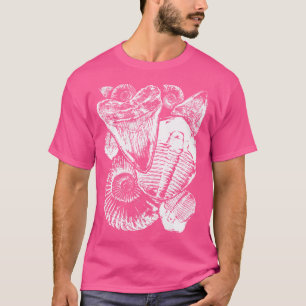 Camiseta Cazador de Fósiles Paleontólogo Caza de Fósiles