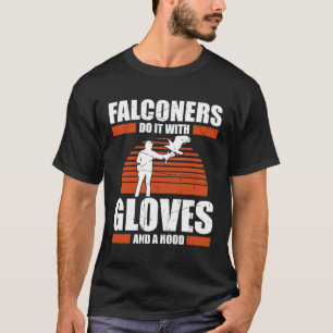 Camiseta Cazador de halcones Cazador de patos Rastreador de