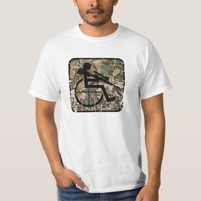 Camiseta Cazador de Handicapable (Anverso)