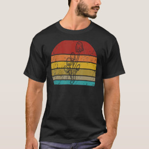 Camiseta Cazador de hongos vintage Micología recolector de 