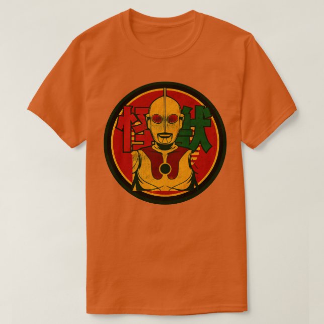 Camiseta Cazador de Kaiju Héroe (Diseño del anverso)