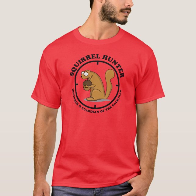 Camiseta Cazador de la ardilla (Anverso)