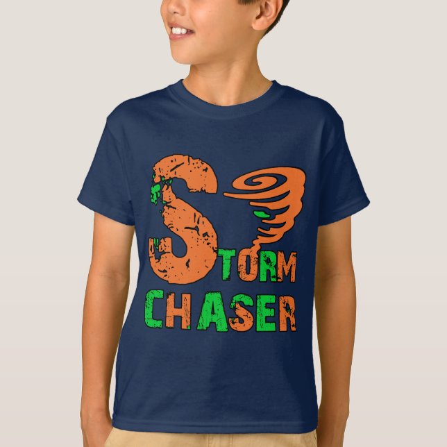Camiseta Cazador de la tormenta (Anverso)