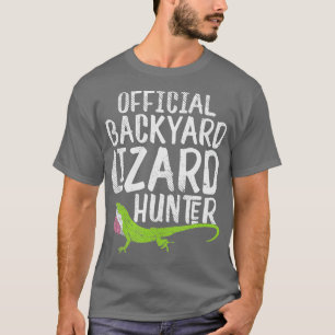 Camiseta Cazador de lagartos regalo para el chico o el homb