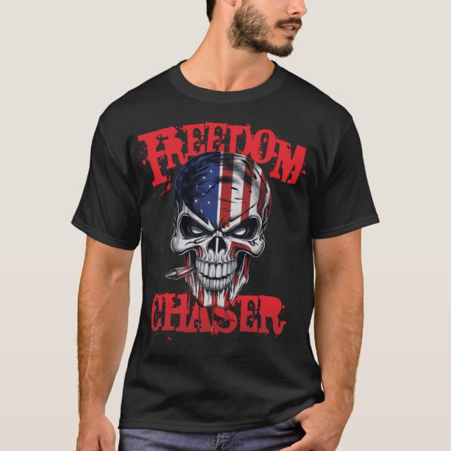 Camiseta Cazador de libertad (Anverso)