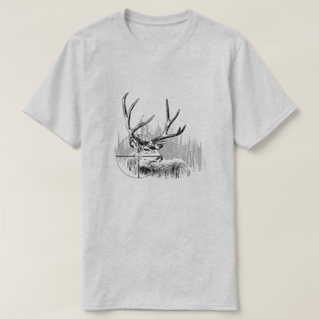 Camiseta Cazador de los ciervos (Diseño del anverso)
