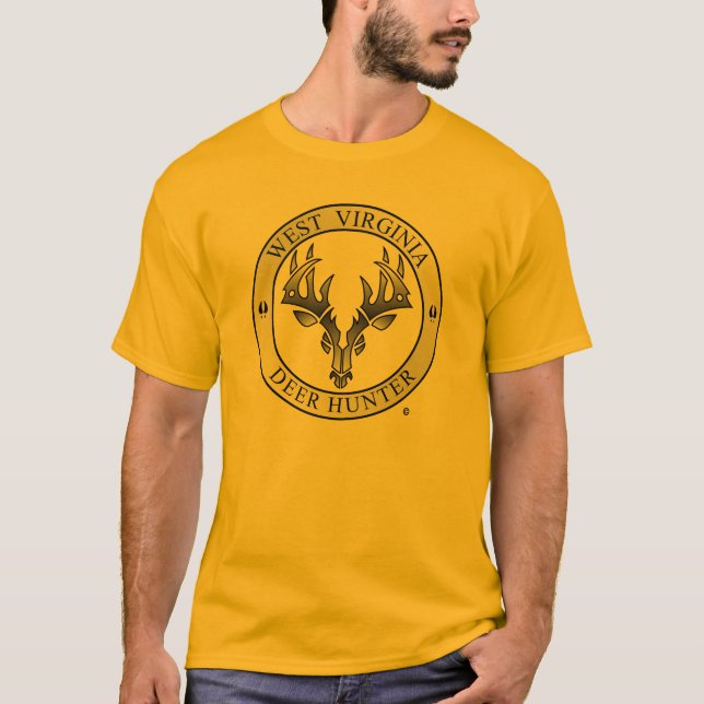 Camiseta Cazador de los ciervos de Virginia Occidental (Anverso)