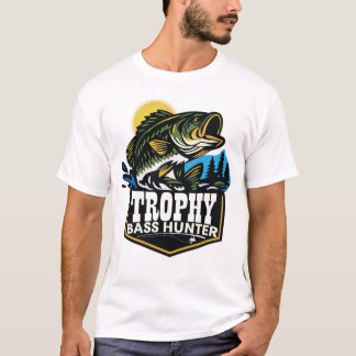 Camiseta Cazador de lubinas trofeo 