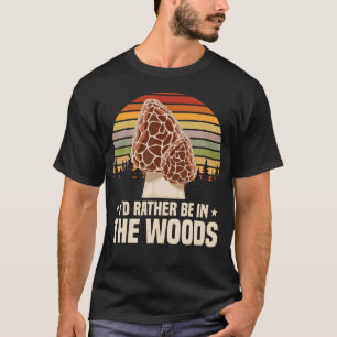 Camiseta Cazador de Morillas Setas Morel