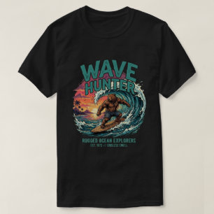 Camiseta Cazador de olas vintage Surfing Playa California