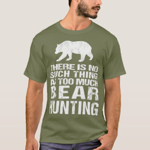 Camiseta Cazador de oso    divertido