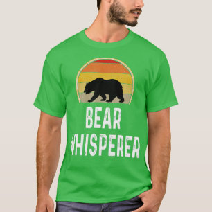Camiseta Cazador de oso obsequios Funny Bear Whisperer Hune