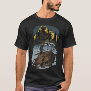 Camiseta Cazador de oso ucraniano.