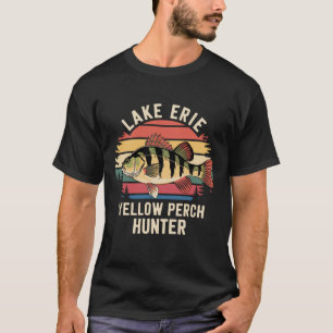 Camiseta Cazador de Perca Amarilla del Lago Erie Pesca