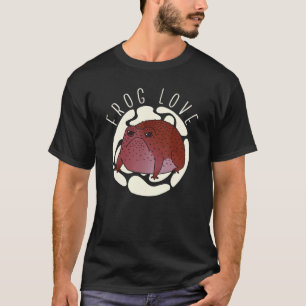 Camiseta Cazador de ranas amor sapo anfibio cazador cazador