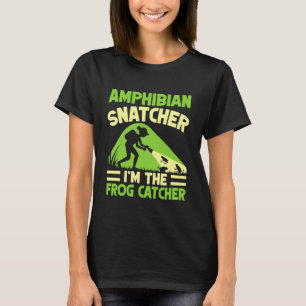Camiseta Cazador de ranas Anfibio Ladrón de ranas