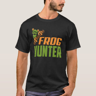 Camiseta Cazador de ranas cazador de anfibios niños niñas n