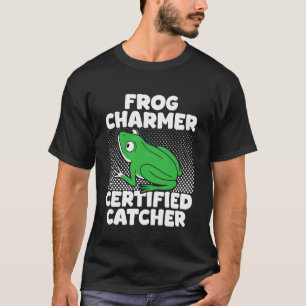 Camiseta Cazador de ranas encantador rana cretificada