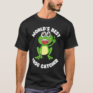Camiseta Cazador de Ranas Más Grande del Mundo Niños Caza