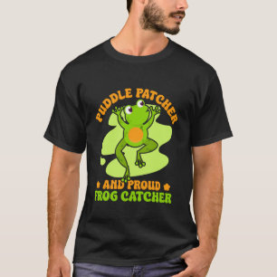 Camiseta Cazador de ranas parcheador de charcos y orgulloso