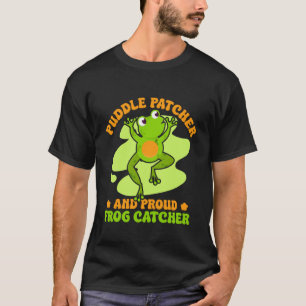 Camiseta Cazador de ranas parcheador de charcos y orgulloso