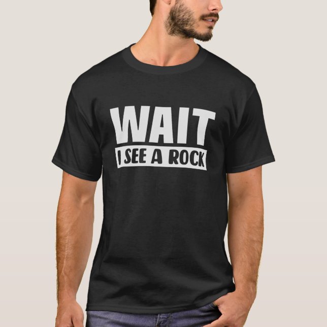 Camiseta Cazador de rocas (Anverso)
