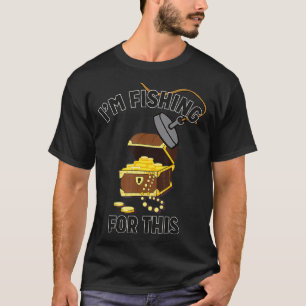 Camiseta Cazador de tesoros de pesca de imanes _1